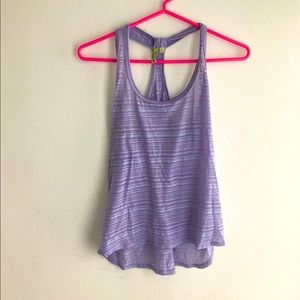 Free Society purple workout tank